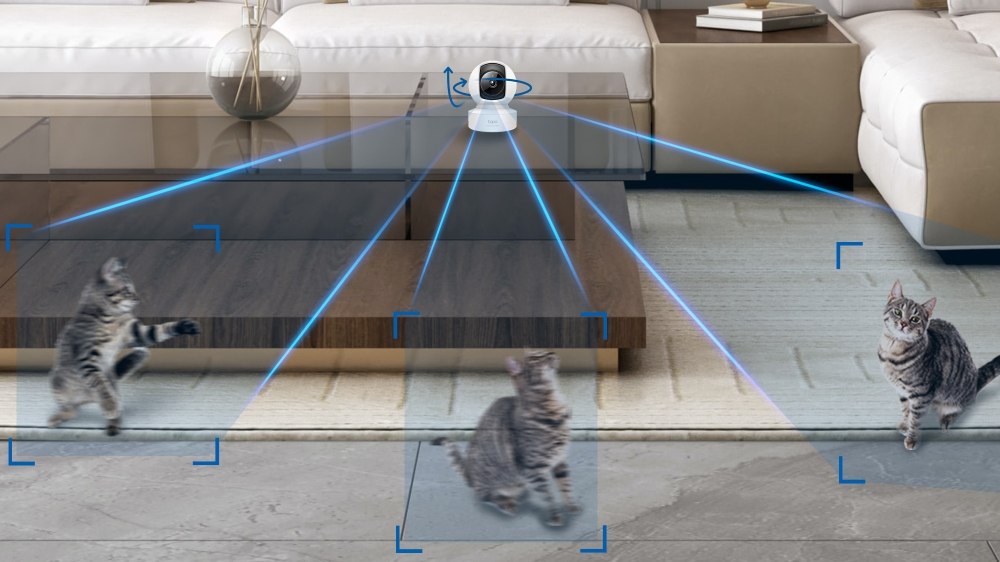 Tp-Link Tapo camera IP wi-fi detectie inteligenta
