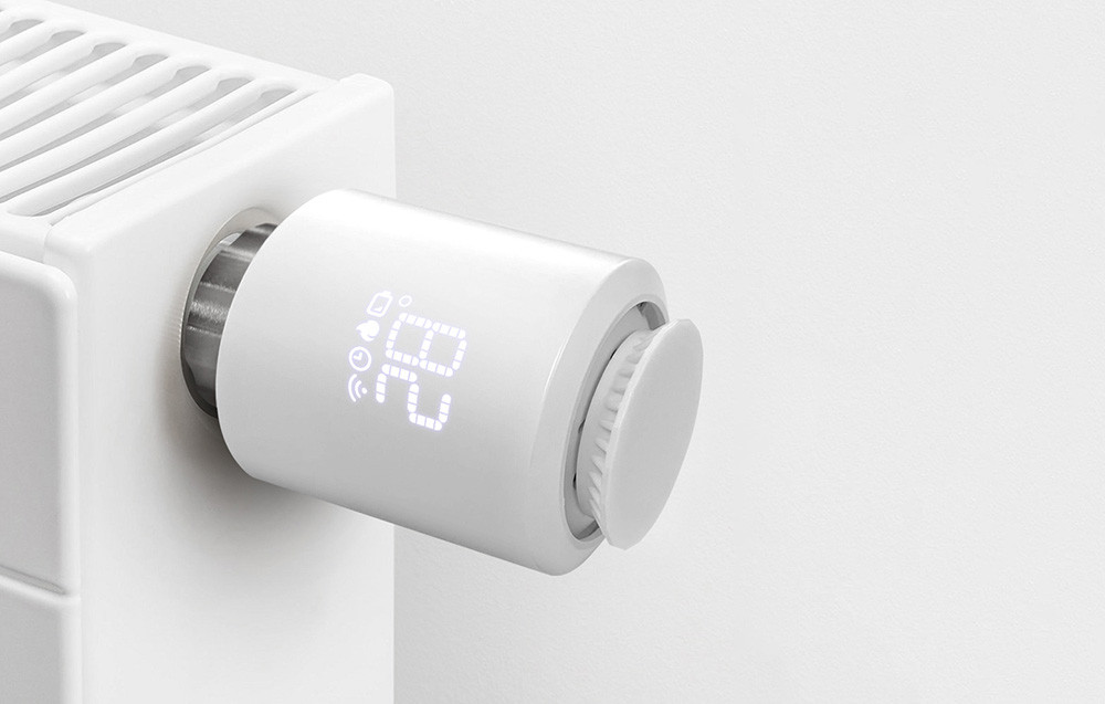 Termostat inteligent Capat termostatic inteligent pentru calorifer, Wireless ZegBee, TUYA, Smart Life, Avatto, TRV06