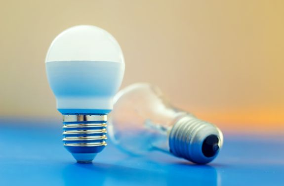Becuri cu led pentru eficienta energetica.