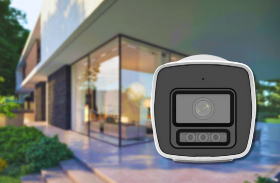Camera IP pentru supraveghere exterior.