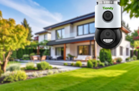 Camera de supraveghere exterior wireless cu alarma.