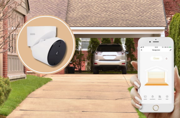 Camera de supraveghere WIi-Fi cu releu inteligent.