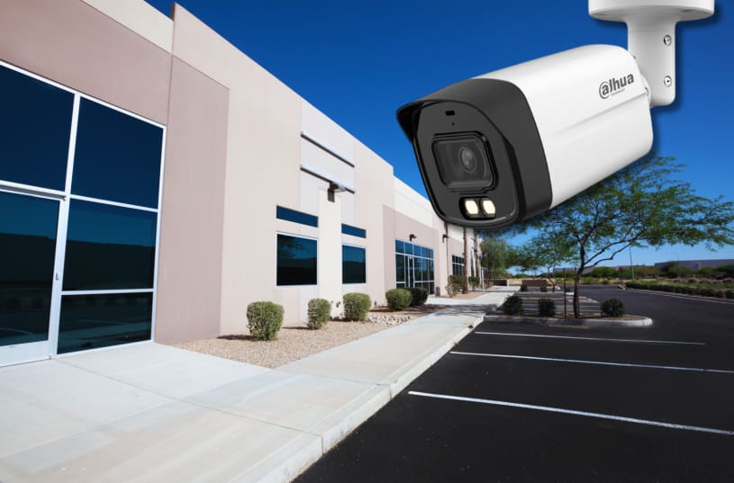 Camera supraveghere exterior profesionala 4K.