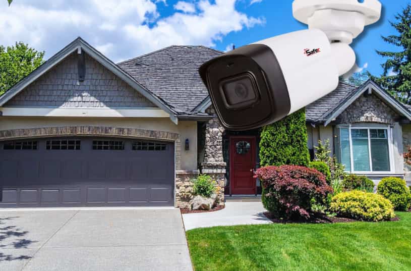 Camera supraveghere exterior.