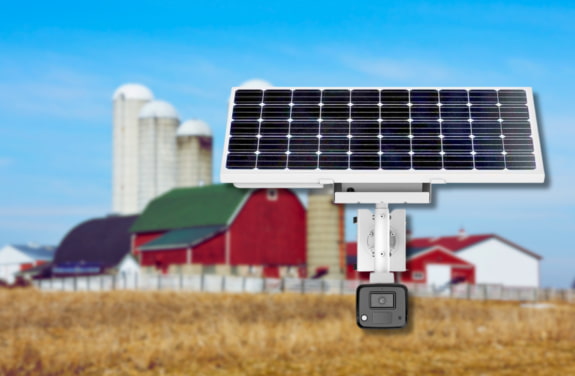 Camere 4G cu panou solar si baterie pentru ferme si zone izolate.