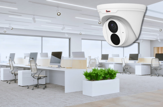 Camere IP cu detectie miscare pentru economii la stocare.