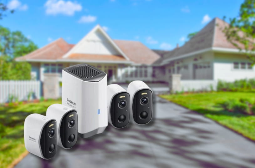 Camere supraveghere exterior Wi-Fi.