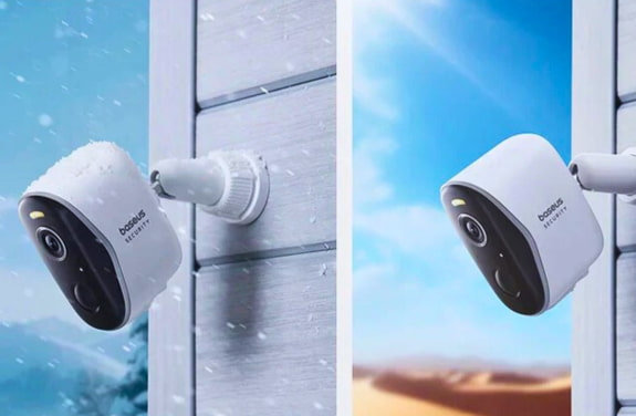 Sistem Home Station cu camere supraveghere cu baterii.