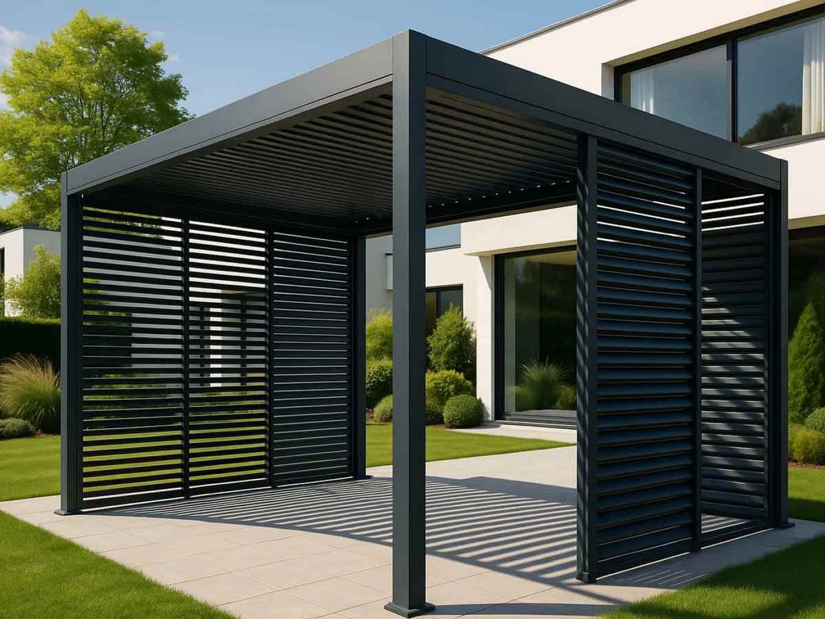 paravan jaluzele pergola 2500x922x2285mm