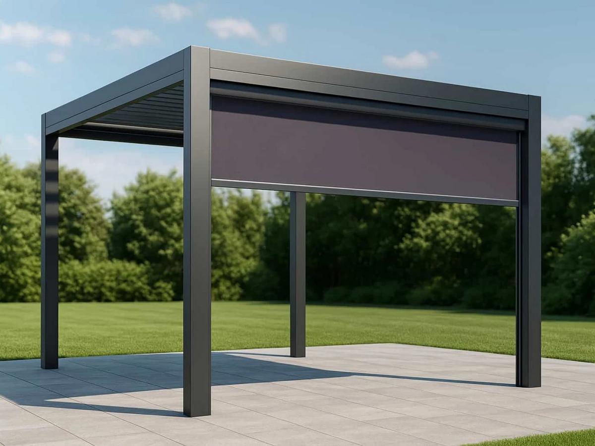 plasa pentru pergola Virtuoso in gradina