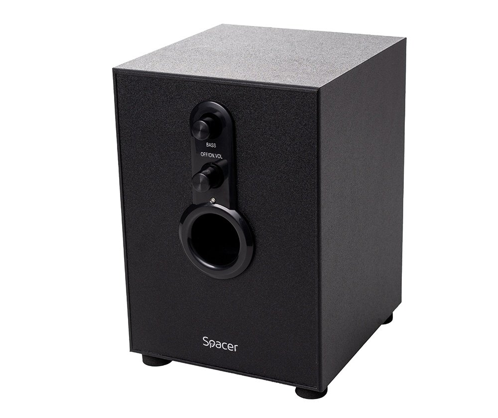boxe cu subwoofer din lemn MDF