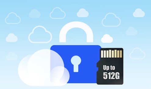 CS-C90f (5MP+5MP+5MP) microsd si cloud