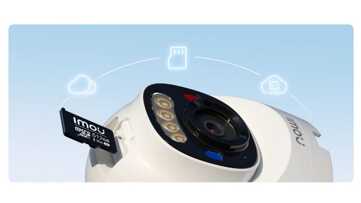 stocare pe card microSD, NVR, cloud