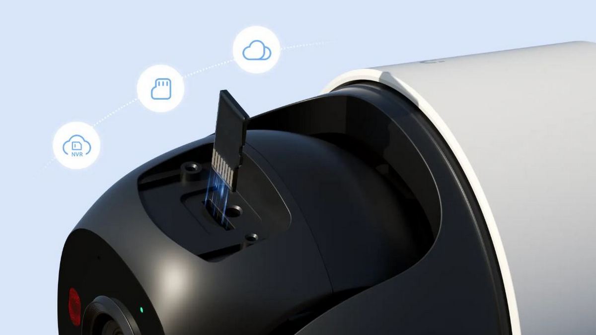 stocare microSD, NVR, cloud