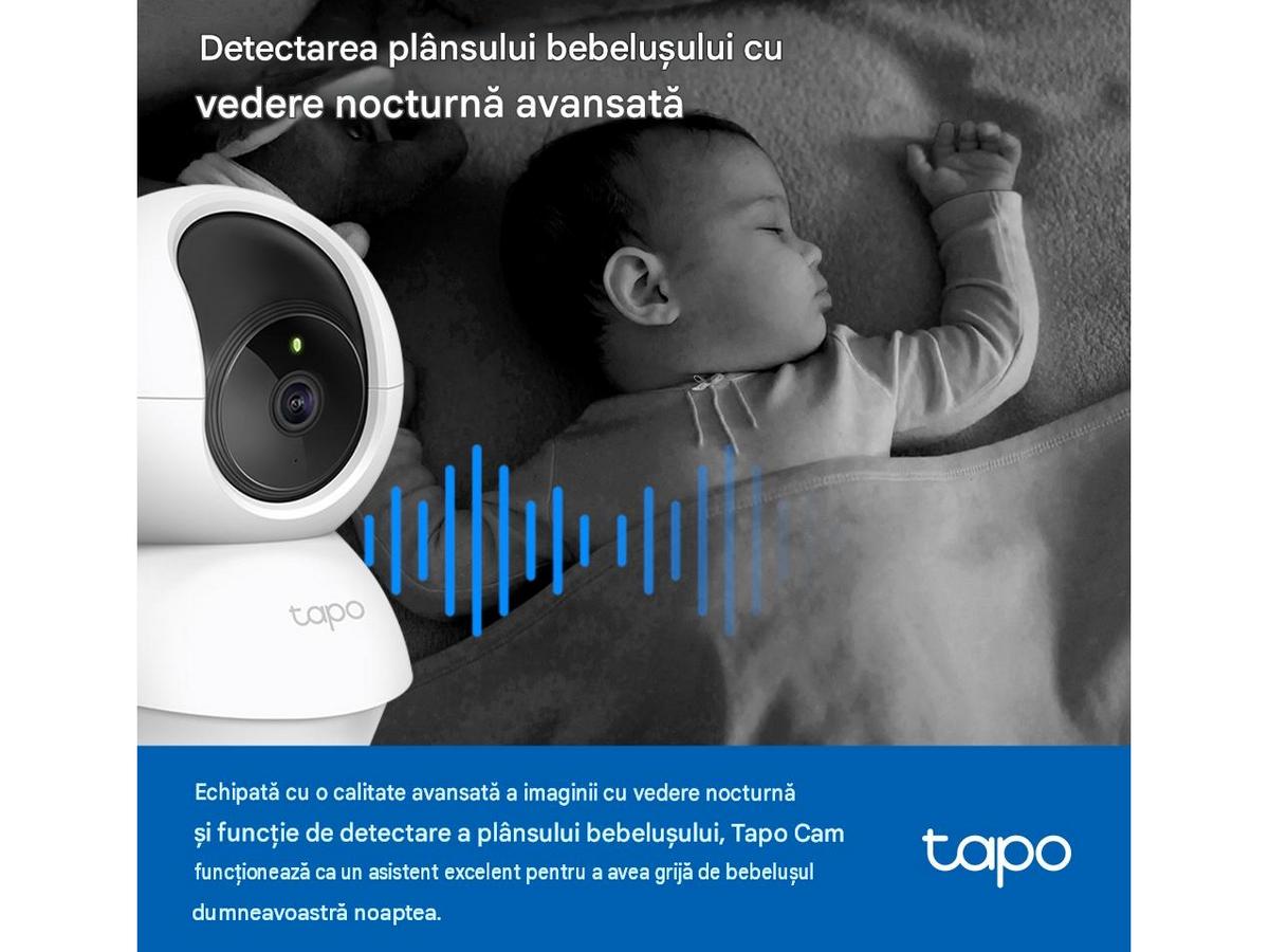 TAPO C200C functie detectie planset bebelus