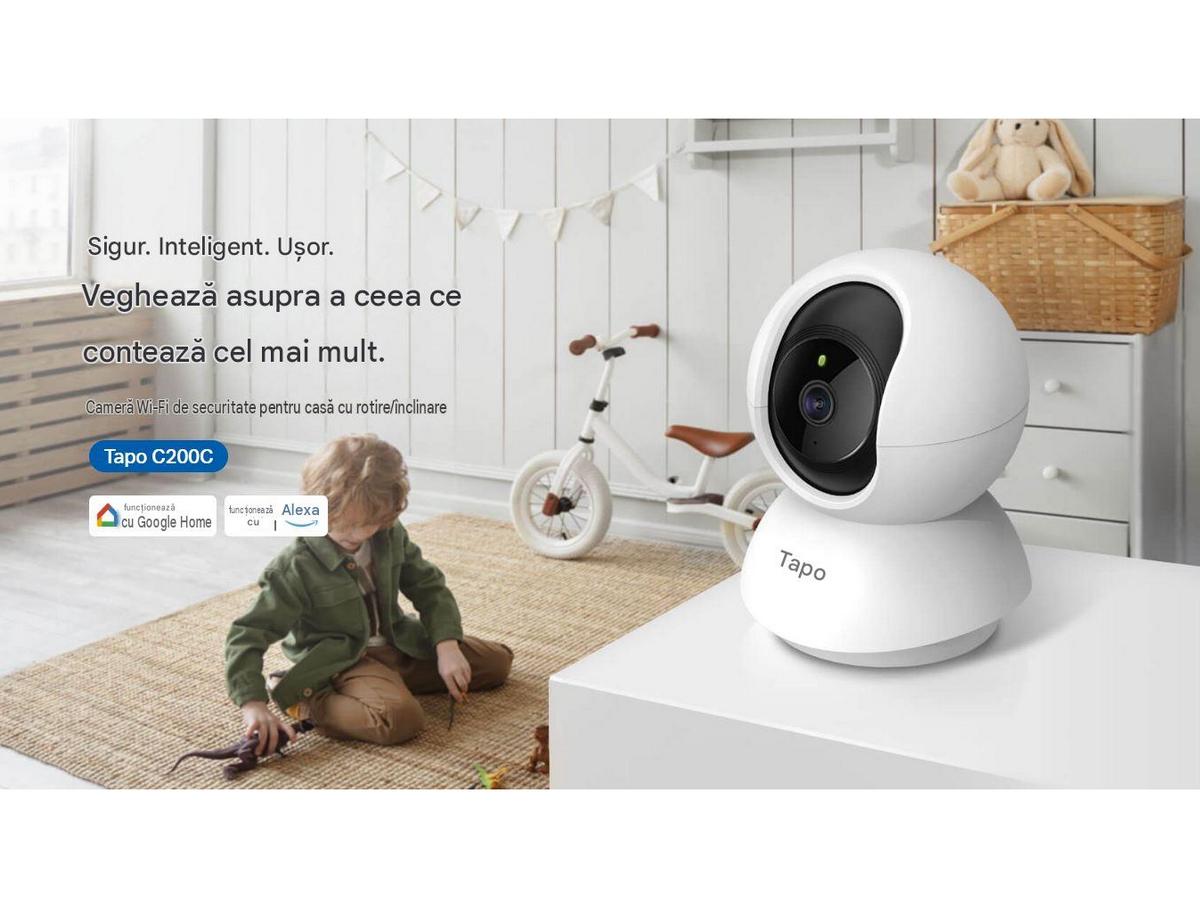 TAPO C200C aplicatii compatibile si functie Onvif