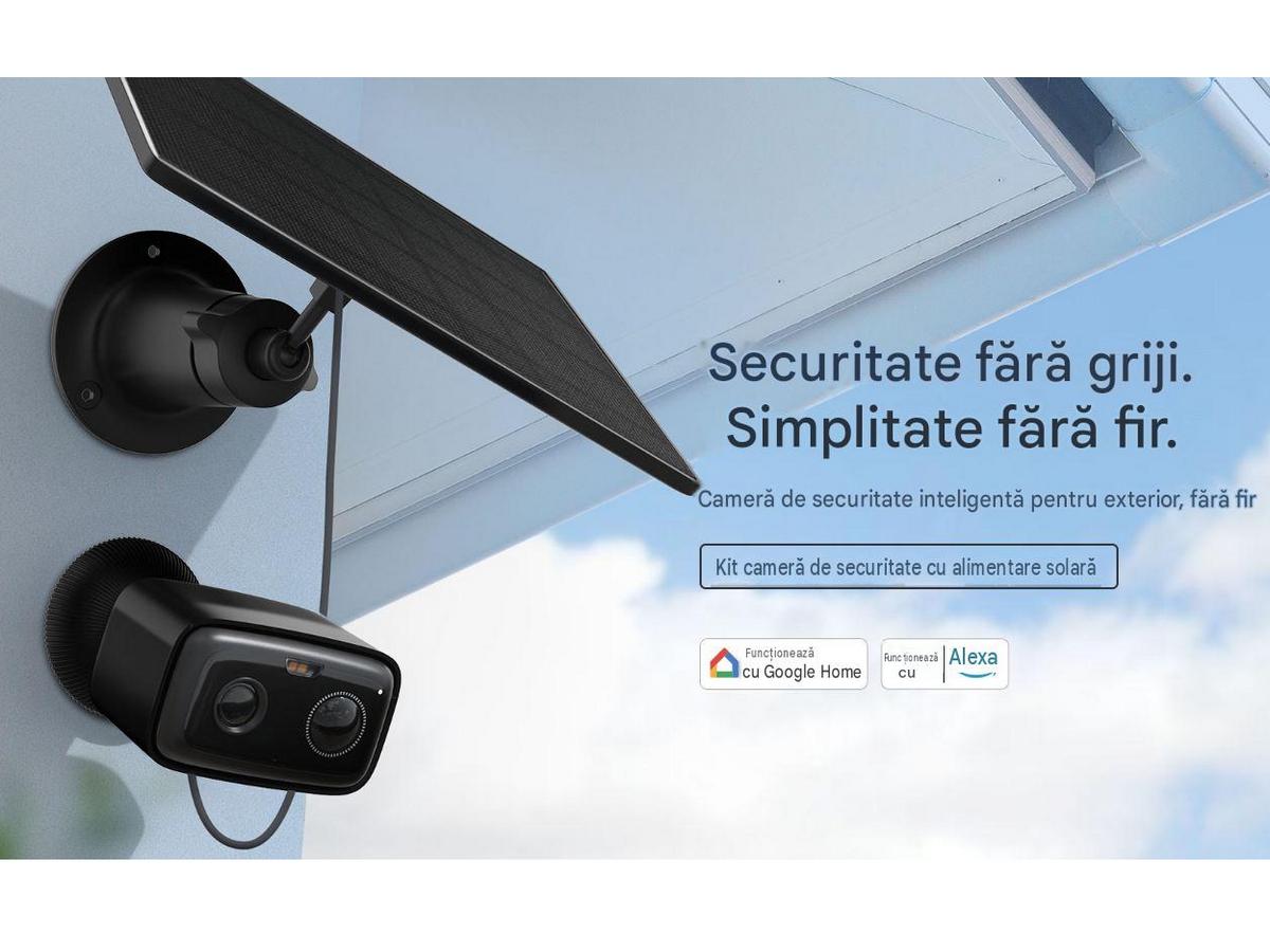 TAPO C401 KIT compatibil cu Google si Alexa