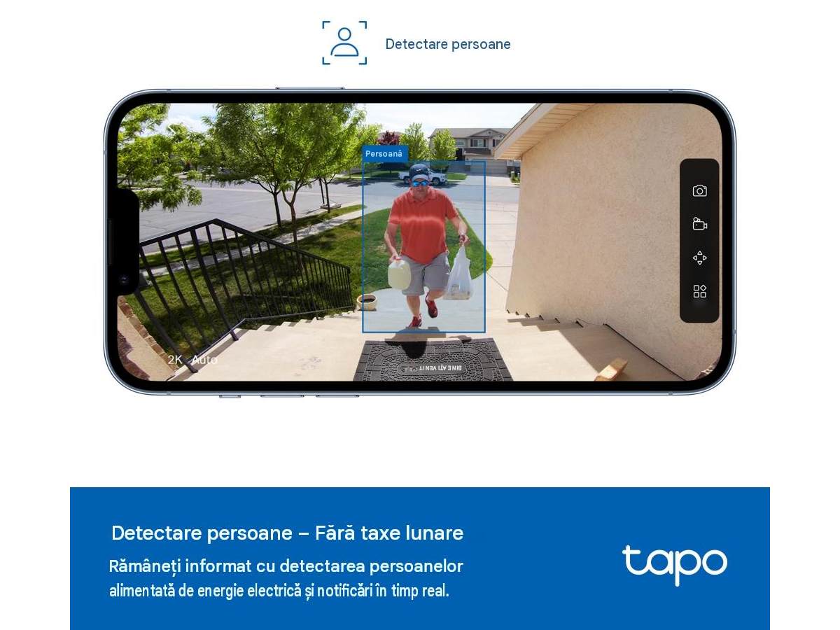 TAPO C401 KIT microfon si difuzor incorporate