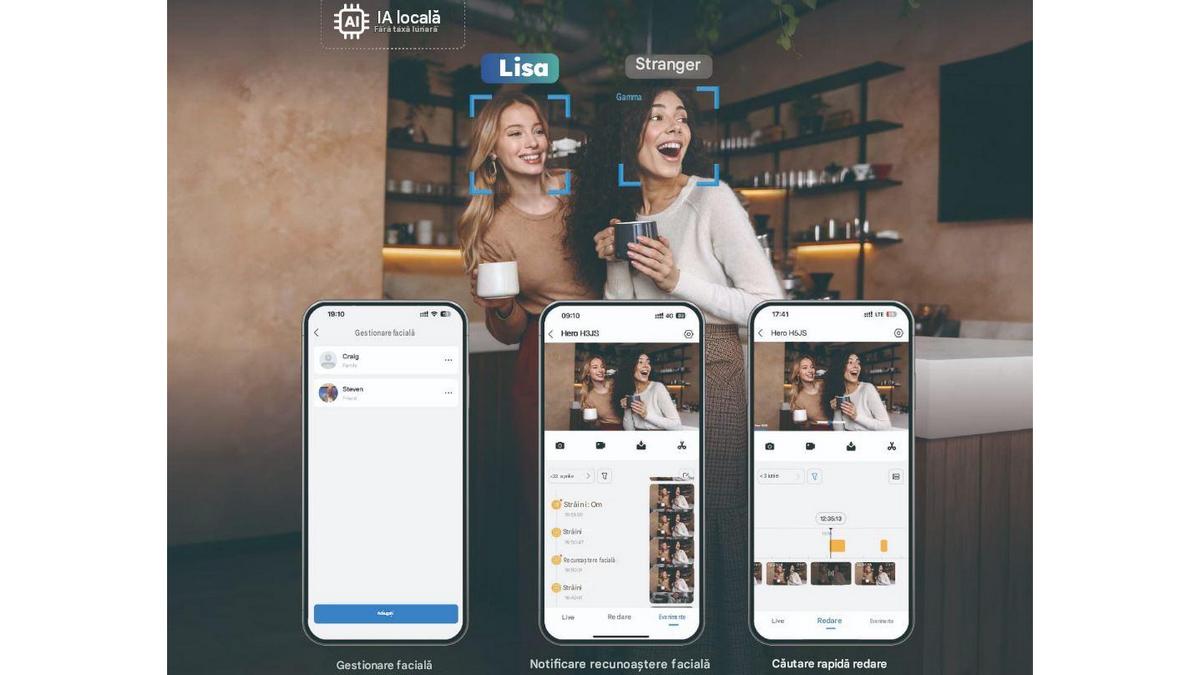 functie AI recunoastere faciala