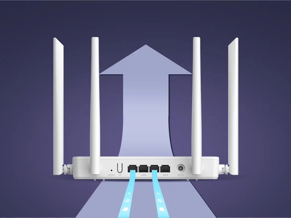 Router cu 4 antene Imou 5dBi