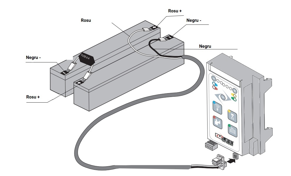 modul incarcare baterii supra