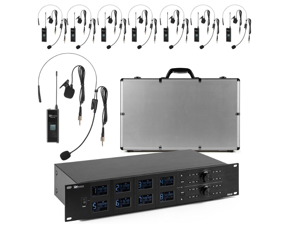 PD528B set 8 microfoane