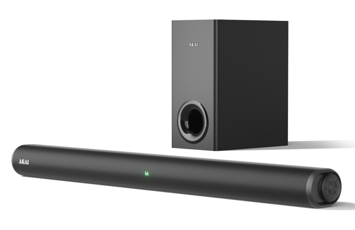 Soundbar 2.1 Akai cu subwoofer wireless