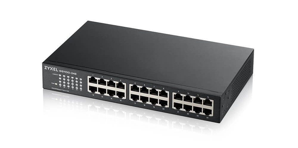 switch fara management zyxel 24 porturi