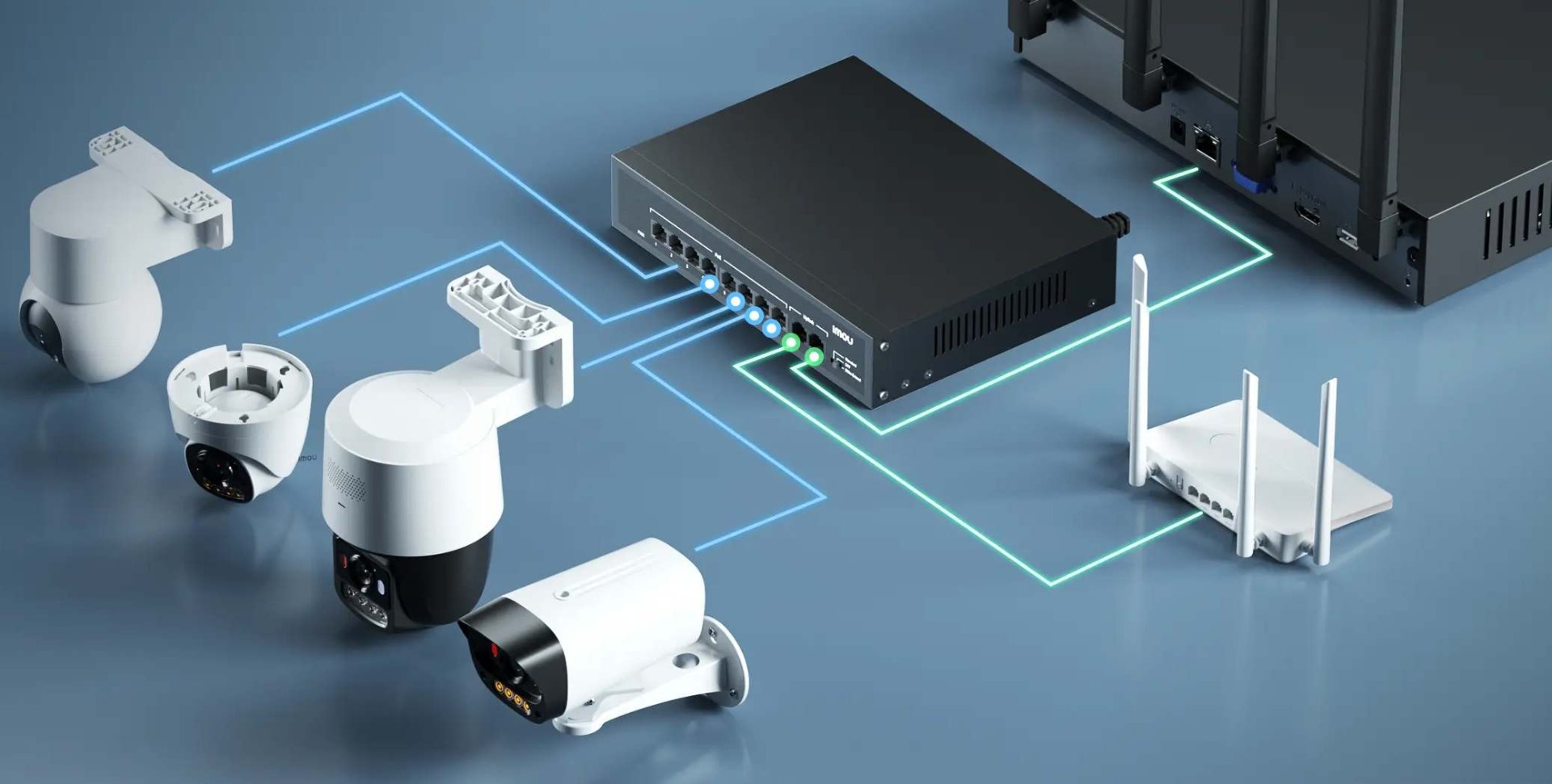 conectare switch 