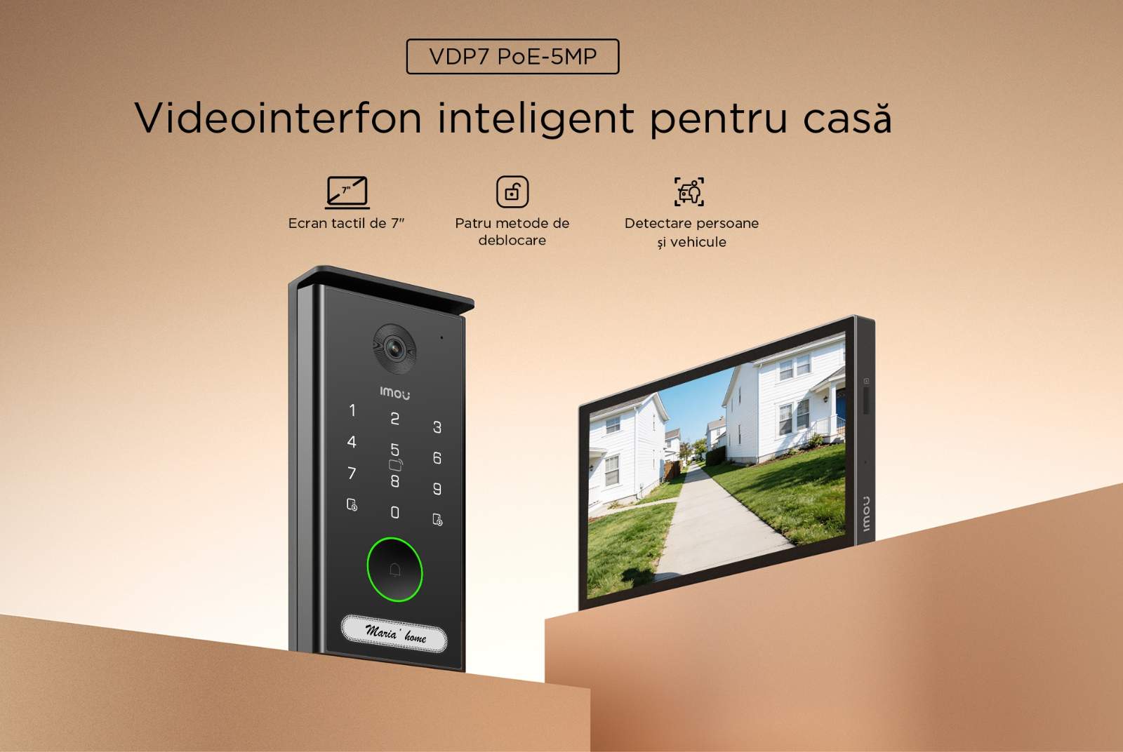 ecran cu touchscreen 7 inch