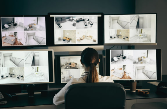 Configurare retea pentru un sistem de supraveghere.