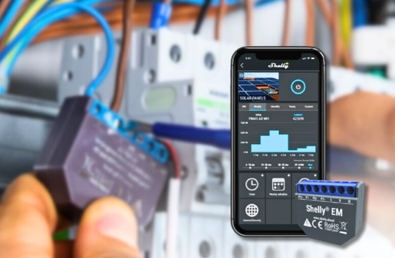 Contor de energie electrica monofazat.