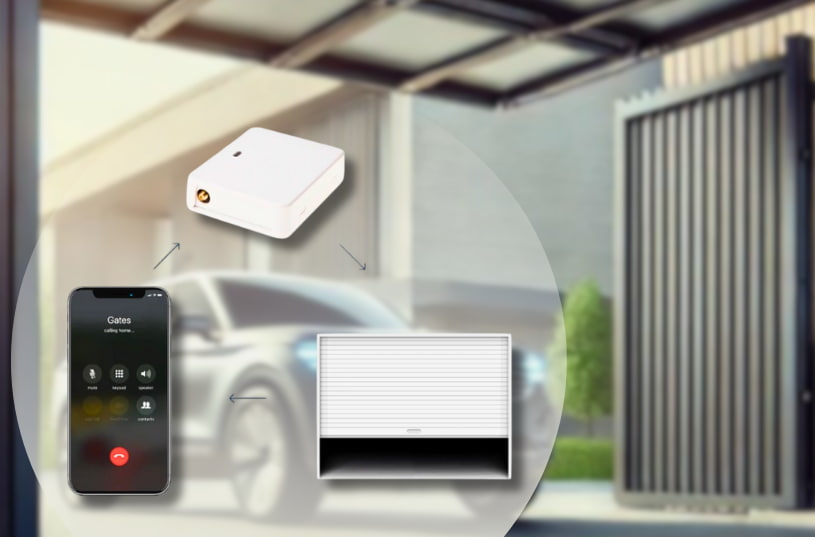 Controller pentru deschidere automatizare din telefon.