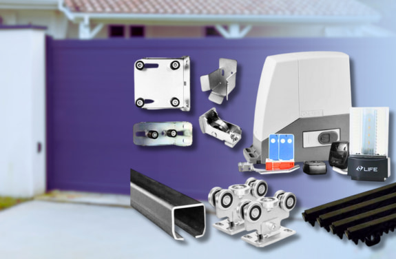 Deschidere poarta automatizata de pe telefon.