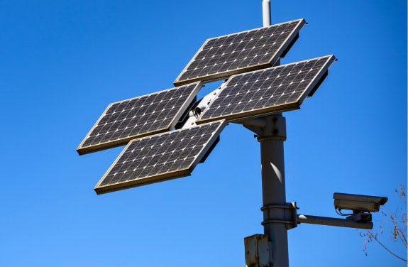 Camera solara 4G cu panou solar si SIM.