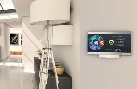 Detector de fum wireless cu Wi-Fi si Bluetooth pentru detectie incendiu la distanta.