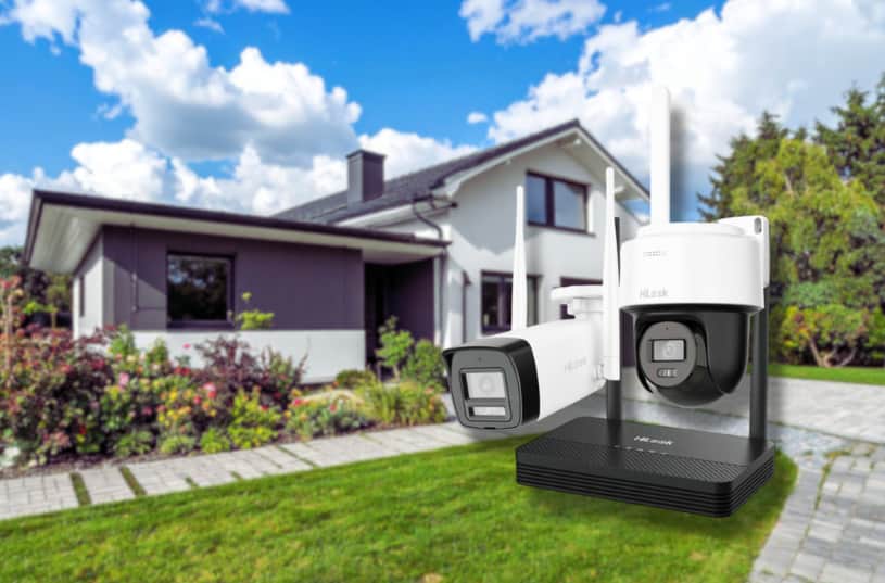 Kit camere supraveghere wireless.