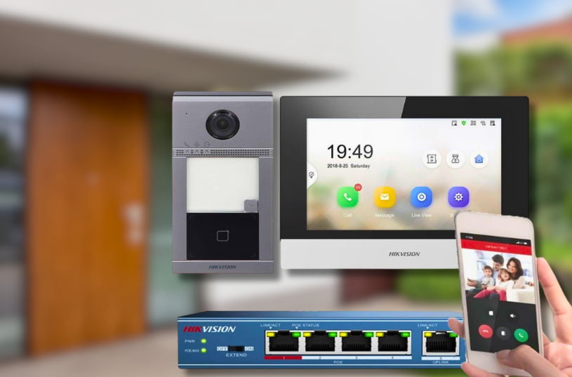 Alegerea rezolutiei pentru un videointerfon.