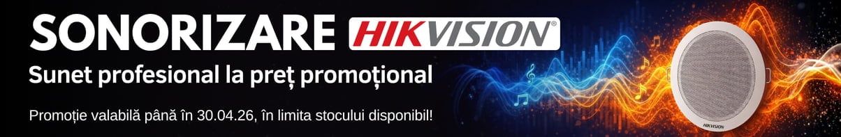 Promo Hikvision Aprilie