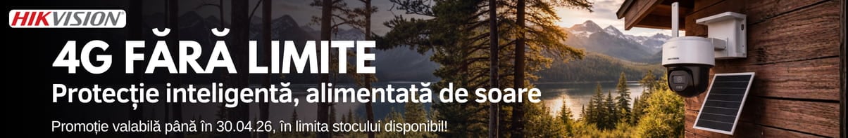 promotie hikvision camere 4g