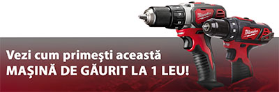 promotie masina gaurit 1 Leu milwaukee