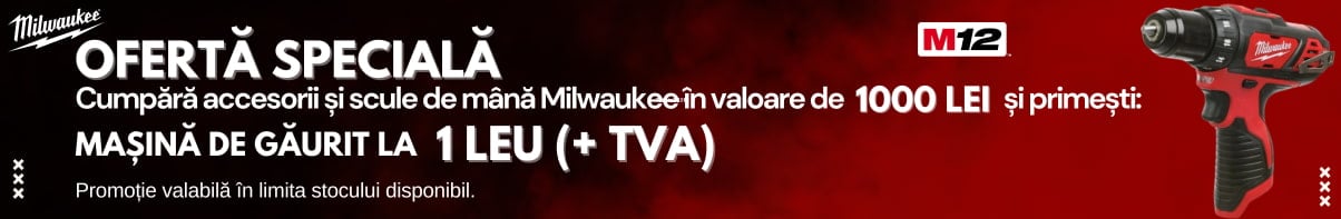 Promotie Milwaukee 1000