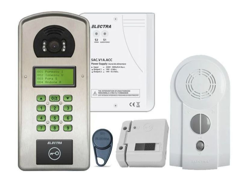 Interfonie pentru scari de bloc - Sisteme complete