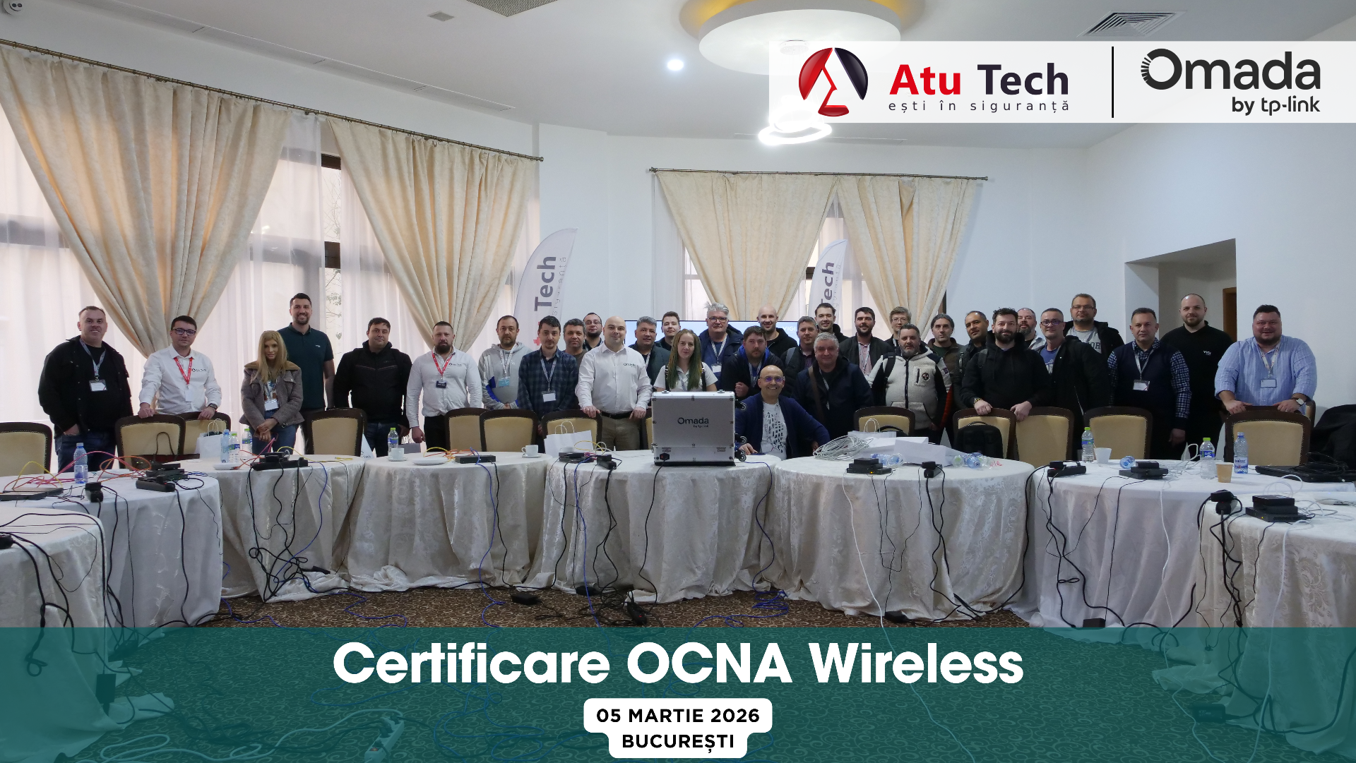 Certificare Omada OCNA - Workshop ATU TECH si TP-Link
