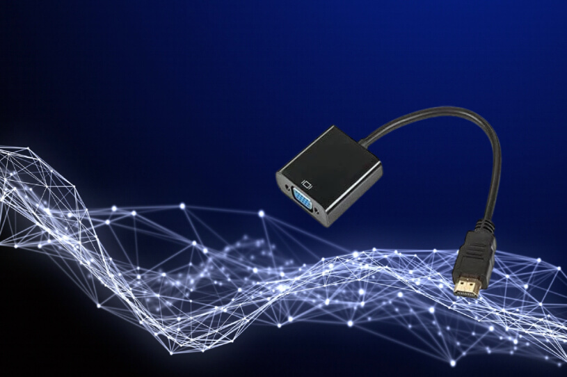 Adaptor HDMI-VGA pentru convertire digital in analog
