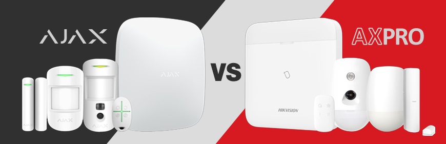 Sistem de alarma wireless Ajax sau Hikvision AX PRO ? Care este mai bun?