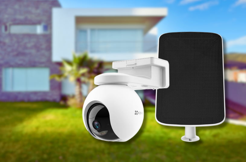 Top avantaje: camera solara wireless cu baterie integrata