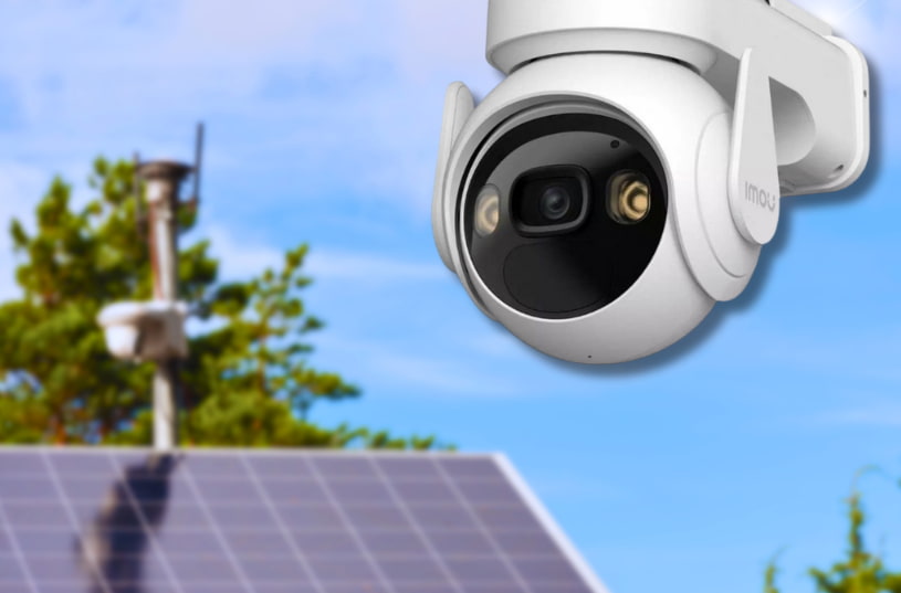 Ce camere de supraveghere poti conecta la un panou solar?