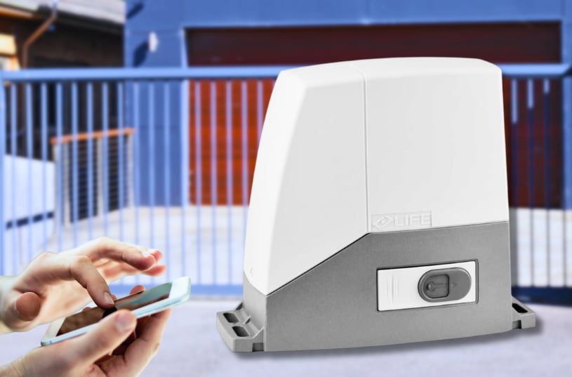 Poti controla o poarta automatizata de pe telefon?