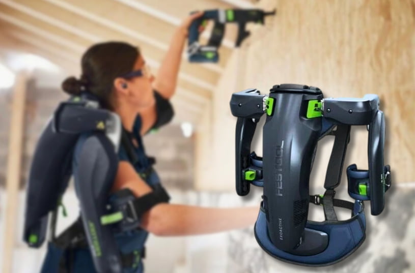 Exoschelet activ Festool ExoActive – Sprijin inteligent pentru muncile solicitante